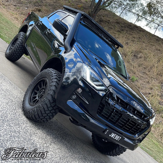Isuzu DMAX/MUX 2020 Onwards Mid Entry Stainless Snorkel