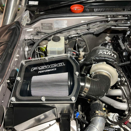 Air Box & Lid (4" Inlet) (TOYOTA LAND CRUISER 105 SERIES)(1FZ-FE TURBO)(6 BOOST MANIFOLD)