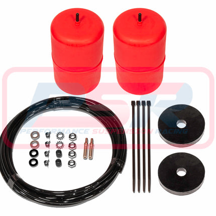 Mitsubishi Delica (All Coil Spring Rear) 1986-On Polyair Red Bag Airbag Kit