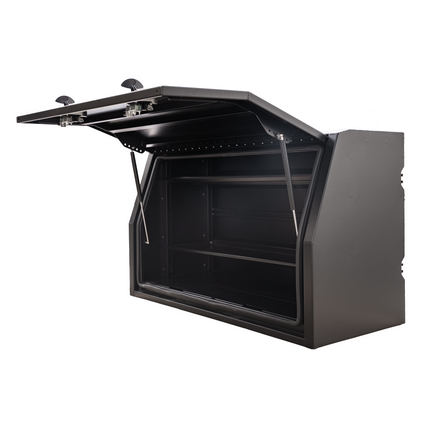Aluminium Toolbox 1400mm - Matte Black