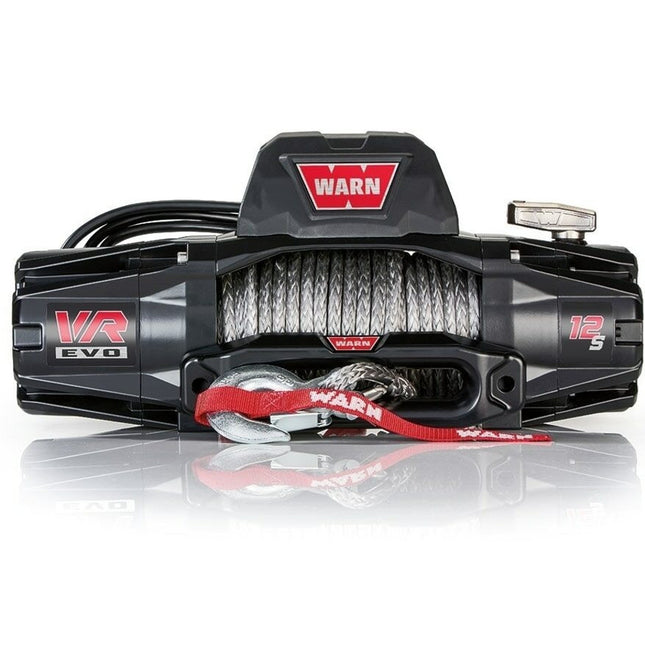 WARN VR EVO 12-S 12,000lbs Electric 12V DC Winch | 103255 | Synthetic Rope