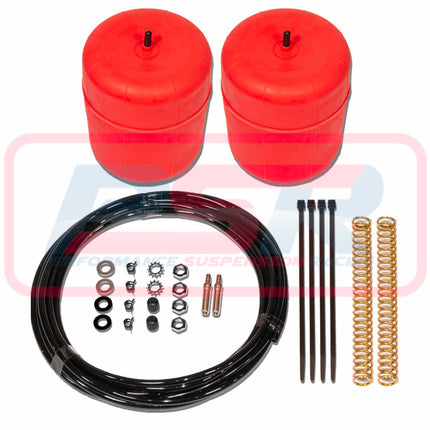 Toyota 4-Runner KZN130 / Surf (Standard Height) (Coil Spring Rear) 1988-1997 Polyair Red Bag Airbag Kit