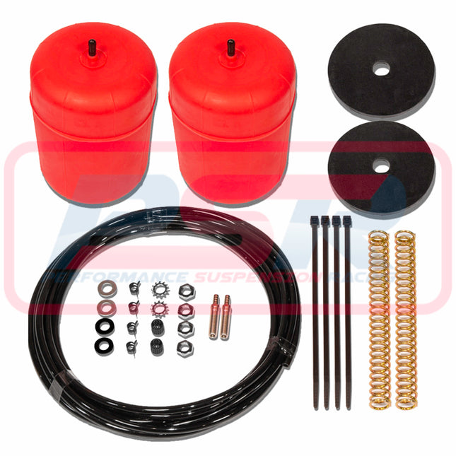 Mitsubishi Challenger PB - PC (Coil Spring Rear) 2009-On Polyair Red Bag Airbag Kit