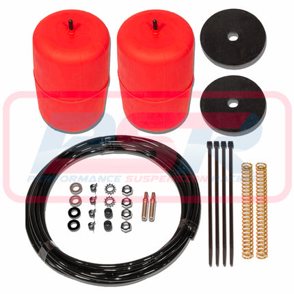 Mitsubishi Challenger PB - PC (Coil Spring Rear) (Raised) 2009-On Polyair Red Bag Airbag Kit