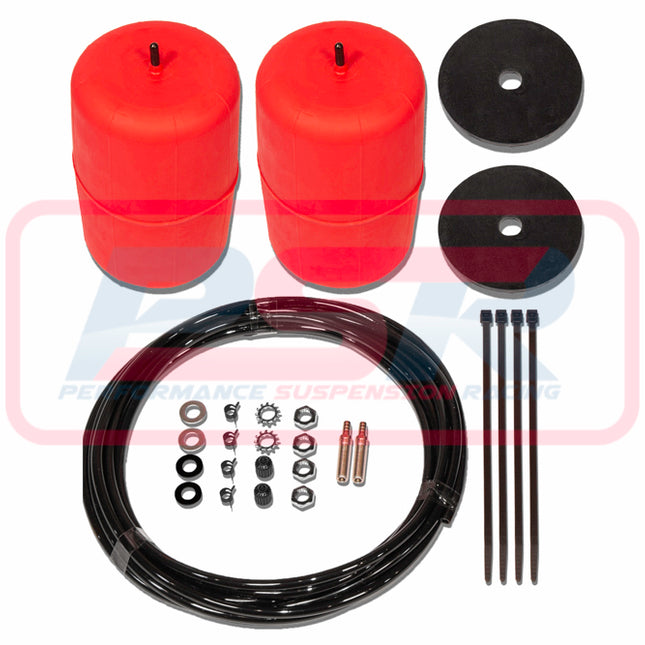 Mitsubishi Pajero NF - NG (Coil Spring Rear) 1988-1991 Polyair Red Bag Airbag Kit