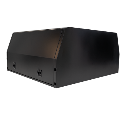 1700mm Aluminium Canopy - Matte Black
