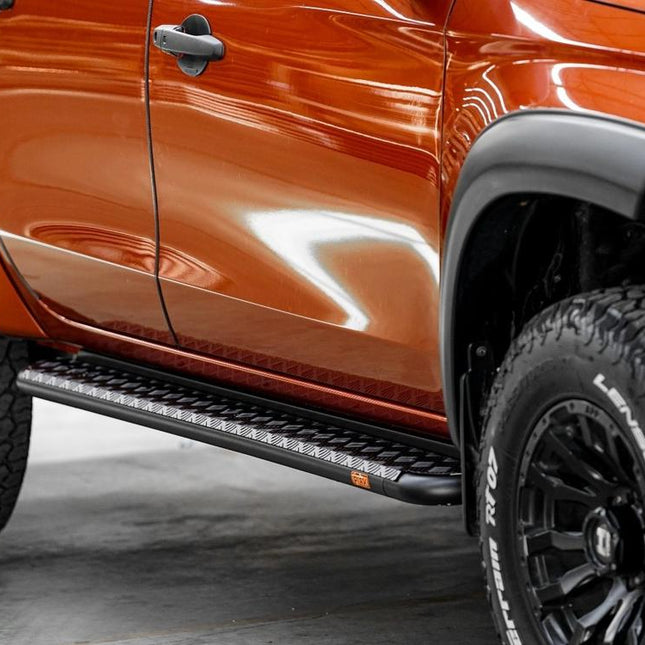 Side Step (Can use for rails, Black) for Mitsubishi Triton MR (11/2018 to 12/2023)