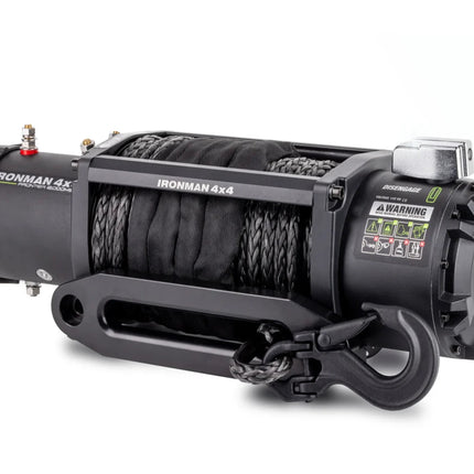 Ironman 4x4 Frontier Winch 12000LB (With Synthetic Rope)
