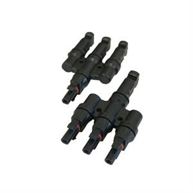 Renogy 3 to 1 Solar Branch Connectors MMMF+FFFM Pair, Multicolor