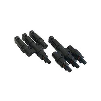 Renogy 3 to 1 Solar Branch Connectors MMMF+FFFM Pair, Multicolor