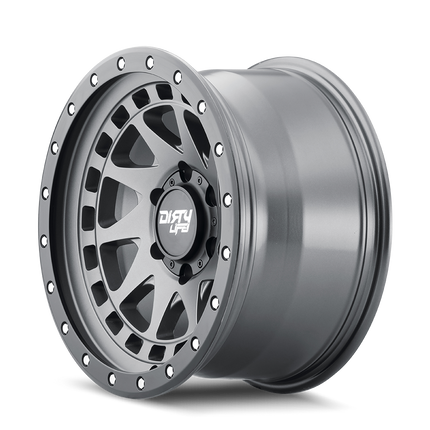 DIRTY LIFE 17x9 0P 5x150 CB110.2 ENIGMA PRO Satin Graphite Black Lip (AW-3)