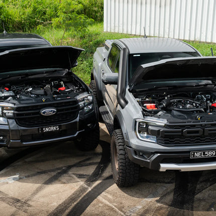 Fabulous Fabrications Twin Intake Alloy Airbox for Ford Ranger Raptor Next Gen