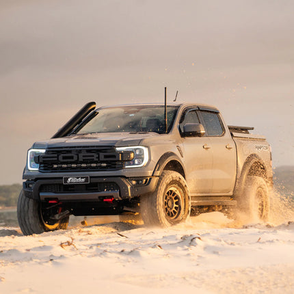 Fabulous Fabrications 5" Stainless Snorkel and Twin Intake Alloy Airbox Kit for Ford Ranger Raptor Next Gen