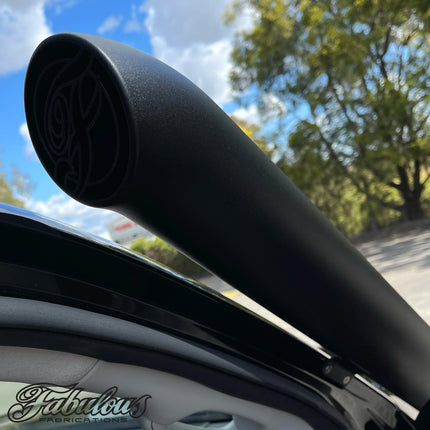 Isuzu DMAX/MUX 2020 Onwards Mid Entry Stainless Snorkel