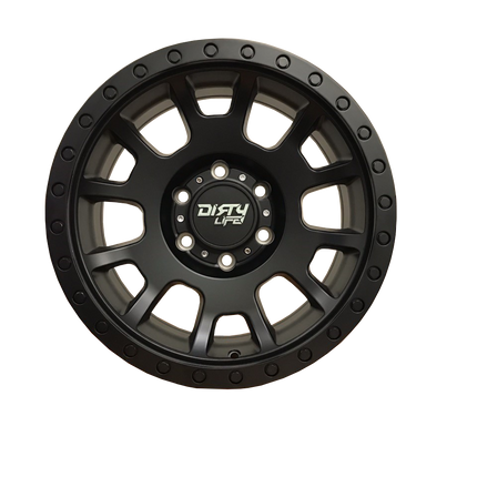 DIRTY LIFE 17x8.5 0P 5x150 CB110.1 SCOUT Matte Black DNR