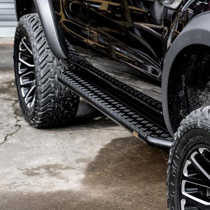 PIAK Side Step (Can use for rails, Black) for Ford Everest (7/2015 to 5/2021)