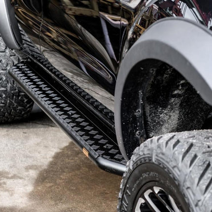 PIAK Side Step (Can use for rails, Black) for Ford Everest (7/2015 to 5/2021)