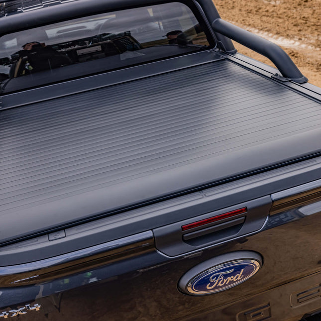 IRONMAN 4x4 SLIDE AWAY ROLL UP HARD TONNEAU COVER FOR FORD NEXT GEN RANGER