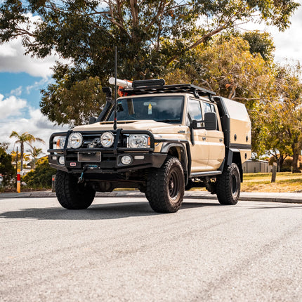 79 Series 1700mm Aluminium Canopy - Matte Black