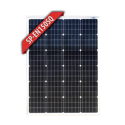 Enerdrive Solar Panel - 150w Mono Squat Black