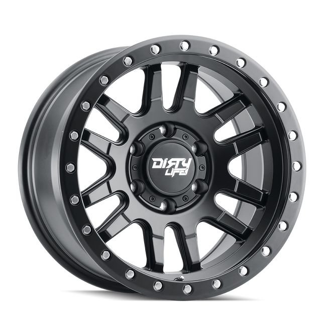 DIRTY LIFE 17x9 10P 6x139.7 CB106.2 CANYON PRO Matte Black
