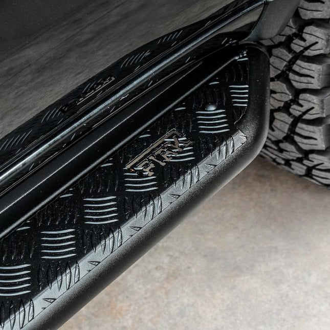 PIAK Side Step (Can use for rails, Black) for Toyota Fortuner GUN156R (8/2015 to 5/2018)