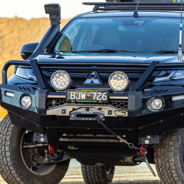 Deluxe Commercial Bull Bar to suit Mitsubishi Triton MR
