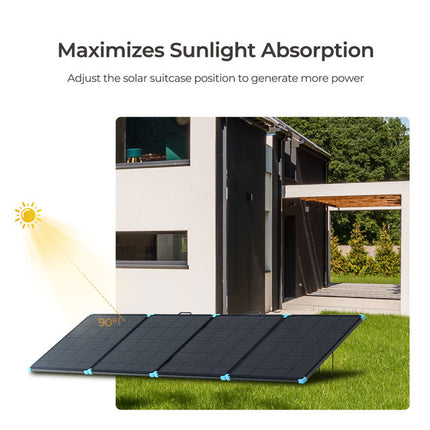 Renogy 12Volt 400W Lightweight Portable Solar Suitcase