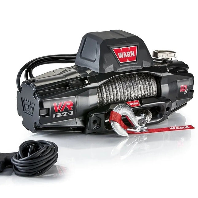 WARN VR EVO 10-S Electric 12V DC Winch Synthetic Rope