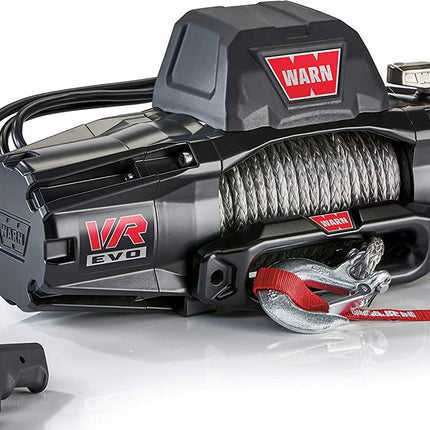 WARN VR EVO 12-S 12,000lbs Electric 12V DC Winch | 103255 | Synthetic Rope