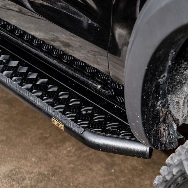 PIAK Side Step (Can use for rails, Black) for Ford Everest (6/2022 on)