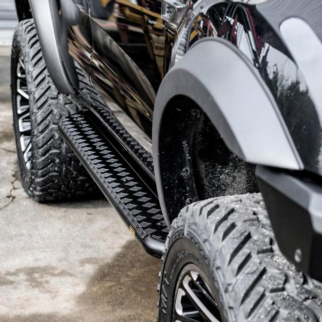 PIAK Side Step (Can use for rails, Black) for Ford Everest (6/2022 on)