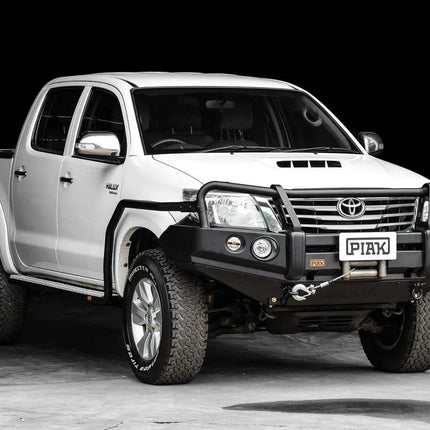 PIAK Premium Loop Bar (Black Recovery Points & Bash Plate) for Toyota Hilux (9/2011 to 6/2015)
