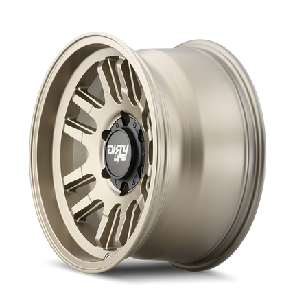 DIRTY LIFE 17x9 0P 6x114.3 CB66.1 CANYON Satin Gold DNR