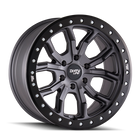 DIRTY LIFE 17x9 0P 6x139.7 CB110 Dual Tek DT1 Satin Graphite Black Lip 1542KG