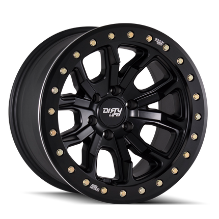 DIRTY LIFE 20x9 9P 6x139.7 CB106 Dual Tek DT1 Matte Black 1542KG