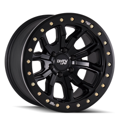 DIRTY LIFE 17x9 12N 5x127 CB71.6 Dual Tek DT1 Satin Gold Black Lip 1542KG