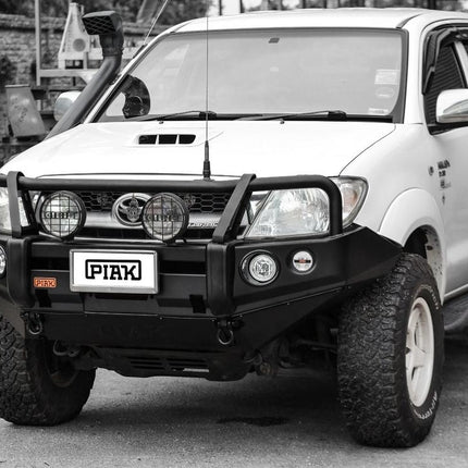 PIAK Premium Loop Bar (Black Recovery Points & Bash Plate) for Toyota Hilux (3/2005 to 8/2011)