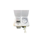15A AC Power External Inlet & 16A RCD IP44 - White