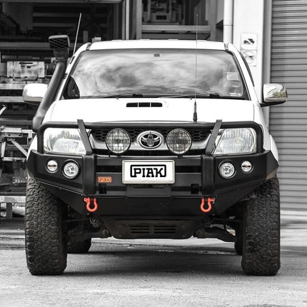 PIAK Premium Loop Bar (Black Recovery Points & Bash Plate) for Toyota Hilux (3/2005 to 8/2011)