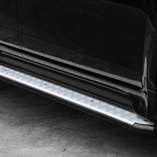 PIAK Side Step (Roader, Silver) for Mitsubishi Pajero Sport (10/2016 on)