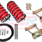 Mitsubishi Challenger (Leaf Spring Rear) 1999-2000 Polyair Red Bag Airbag Kit