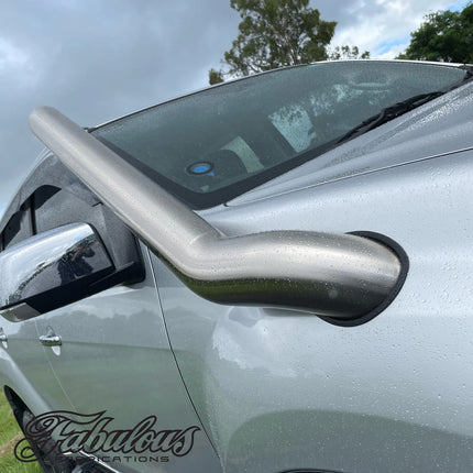 Isuzu MUX 2012-2020 Stainless Snorkel (Short and Mid Entry)