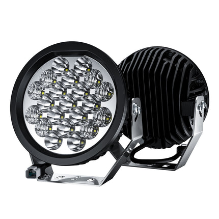 Offroad Animal Butt Kicker 7" Round LED Driving Light/Spotlight (pair)