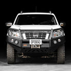 PIAK Premium Loop Bar (Black Recovery Points & Bash Plate) for Nissan Navara D23/NP300 (3/2015 to 12/2020)