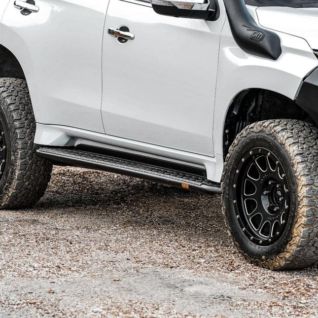 PIAK Side Step (Can use for rails, Black) for Mitsubishi Pajero Sport (8/2020 on)