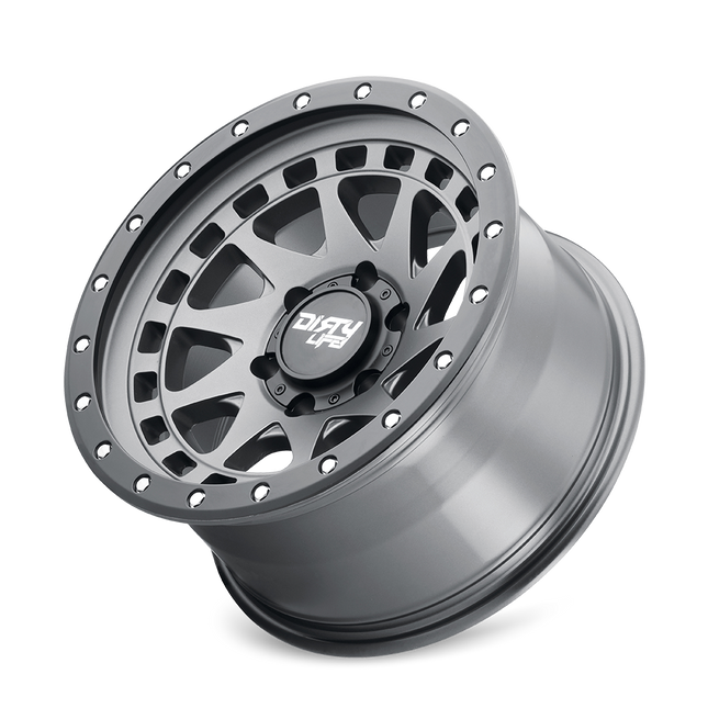 DIRTY LIFE 17x9 0P 5x150 CB110.2 ENIGMA PRO Satin Graphite Black Lip (AW-3)