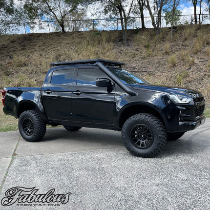Isuzu DMAX/MUX 2020 Onwards Mid Entry Stainless Snorkel