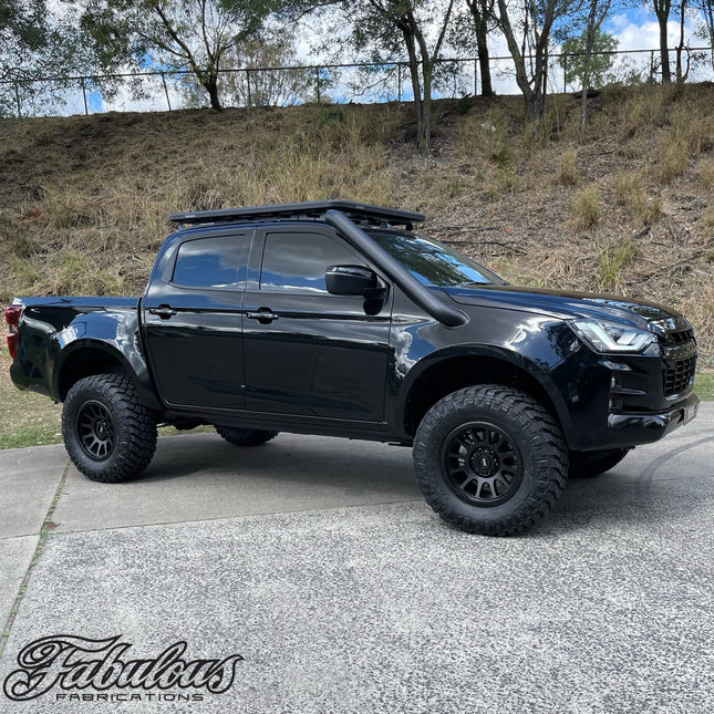 Isuzu DMAX/MUX 2020 Onwards Mid Entry Stainless Snorkel