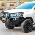 PIAK Elite Loop Bar (Black Recovery Points & Bash Plate) for Toyota Hilux (7/2015 to 5/2018)